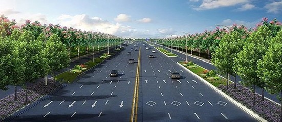 迎賓大道提升改造項目簡述 弱電工程設計推進，預計2022年年底全面竣工